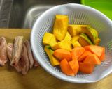 南瓜&大根&鷄手羽中の炒め煮(^.^)作り方2写真