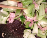 青梗菜と厚揚げのオイスター炒め作り方4写真