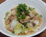 サバ缶と白菜の簡単うま煮作り方8写真