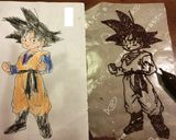 ★ドラゴンボール★～孫悟空～誕生日ケーキ作り方3写真