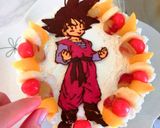 ★ドラゴンボール★～孫悟空～誕生日ケーキ作り方8写真