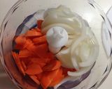 簡単手作り にんじん玉ねぎドレッシング作り方1写真