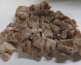 きのこと鶏肉のハニーマヨマスタード炒め作り方3写真