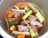 圧力鍋の鱧と野菜の煮込み作り方4写真