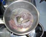 鱧と飛魚による出汁の白菜なべ作り方1写真