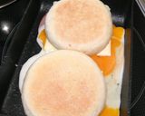 フライパン一つでハムエッグチーズマフィン作り方2写真