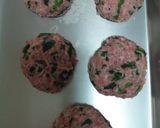 離乳食後期☆ほうれん草入りハンバーグ作り方2写真