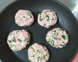 離乳食後期☆ほうれん草入りハンバーグ作り方3写真