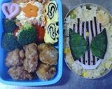 キャラ弁♪ヒーロー作り方1写真