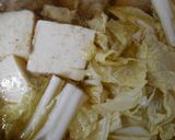 ミニハンバーグと白菜とミニ豆腐で鍋作り方8写真