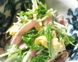 もう一品♪水菜のごまマヨサラダ～作り方2写真