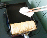 お出汁を味わう☆簡単だし巻き玉子作り方5写真