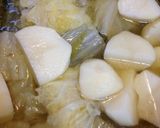 白菜たっぷりトマトスープ☆作り方3写真