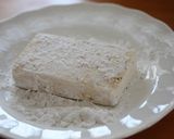黒ごまと豆腐のヘルシーベジバーガー作り方1写真