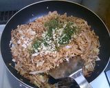 親子オムそば飯作り方4写真