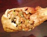 油揚げ 納豆挟み焼き作り方6写真