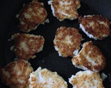 おろしレンコンと海老の落とし焼き作り方5写真