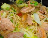 豚バラ肉の中華風あんかけ野菜炒め作り方6写真
