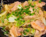 豚バラ肉の中華風あんかけ野菜炒め作り方8写真