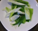 簡単★鶏むね肉と葱のあんかけうどん★作り方1写真