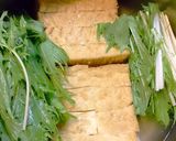 水菜と厚揚げの煮物作り方3写真