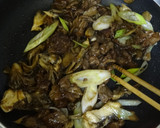 早うま　舞茸と牛肉のオイスター炒め作り方4写真