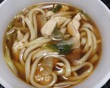 簡単★鶏むね肉と葱のあんかけうどん★作り方7写真