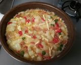 我が家の☆スパニッシュオムレツ作り方5写真