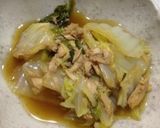 白菜とツナ煮♪ 簡単♪ 材料3つ!作り方4写真