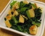 ほうれん草と＊カリカリ＊油揚げの和え物作り方5写真
