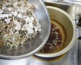 ぜひ新米と一緒に!長芋きのこづくし作り方3写真