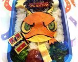 簡単！オレカバトル☆ケロゴン赤*キャラ弁作り方5写真