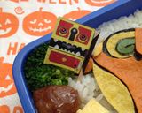 簡単！オレカバトル☆ケロゴン赤*キャラ弁作り方7写真