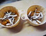 南瓜とチーズの茶椀蒸し☆ココットカマン作り方2写真