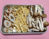 ✿柚子胡椒香る 水菜とシメジと豚の煮物✿作り方1写真