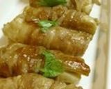 ★えのきとはんぺんの豚バラ肉巻き～和風★作り方9写真