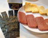 遠足に持っていくスパムむすび作り方1写真