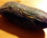 電子レンジDE簡単焼き芋風♪作り方4写真