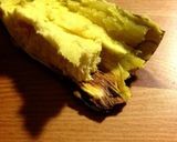 電子レンジDE簡単焼き芋風♪作り方5写真