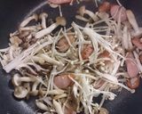 きのことウインナーのごまクリーム煮作り方3写真