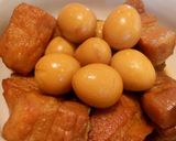 豚ばら肉とうずらの卵の甘辛煮作り方10写真