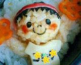 運動会♡キャラ弁作り方1写真