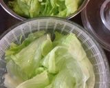 奪い合うレタスサラダ作り方1写真