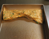 お弁当に！栗の渋皮煮のシロップde卵焼き作り方2写真