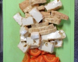 母の味青菜と厚揚の卵落し無水鍋使用作り方2写真