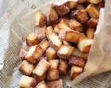 サラダ油でシナモン風味のパン耳ラスク♡作り方7写真