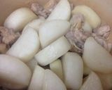大根と鶏肉の煮物＊＊作り方2写真