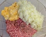 半焼けなし‼︎ふっくらハンバーグ♡作り方5写真
