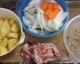 肉じゃが *お食事処母のお店 *作り方1写真