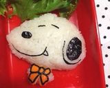 ハロウィンキャラ弁☆スヌーピー☆簡単‼作り方2写真